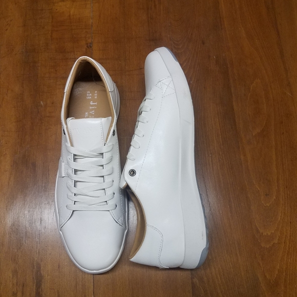 Men's Sneaker Casual Classic Shoes Lace-up White - Picture 12 of 12